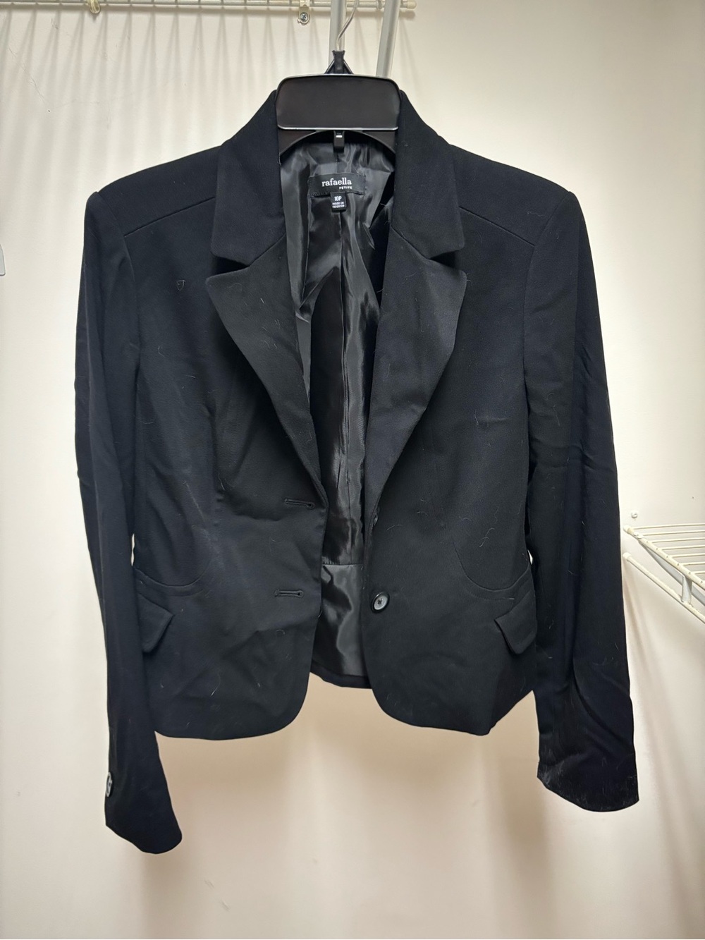 Rafaella Black Women's Tailored Blazer